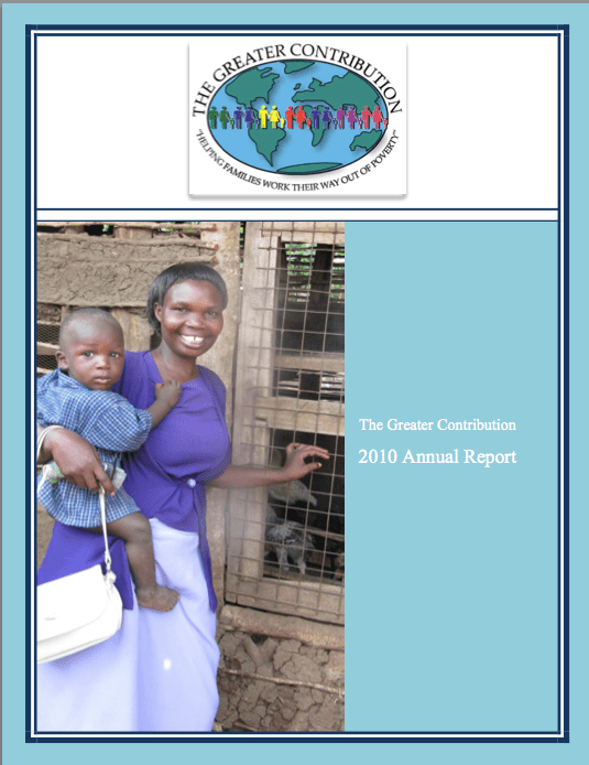 Annual report cover