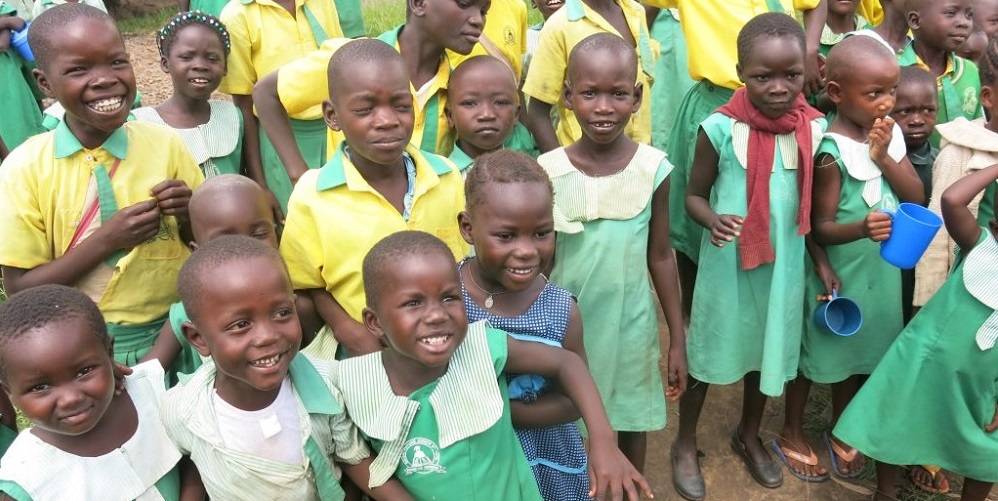 Group of children playing.